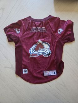 Littlearth NHL Colorado Avalanche Stretch Pet Jersey, Medium