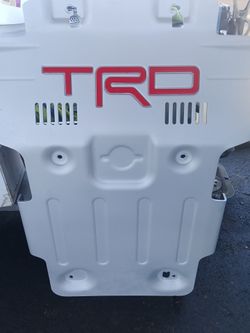Toyota tundra TRD skid plate