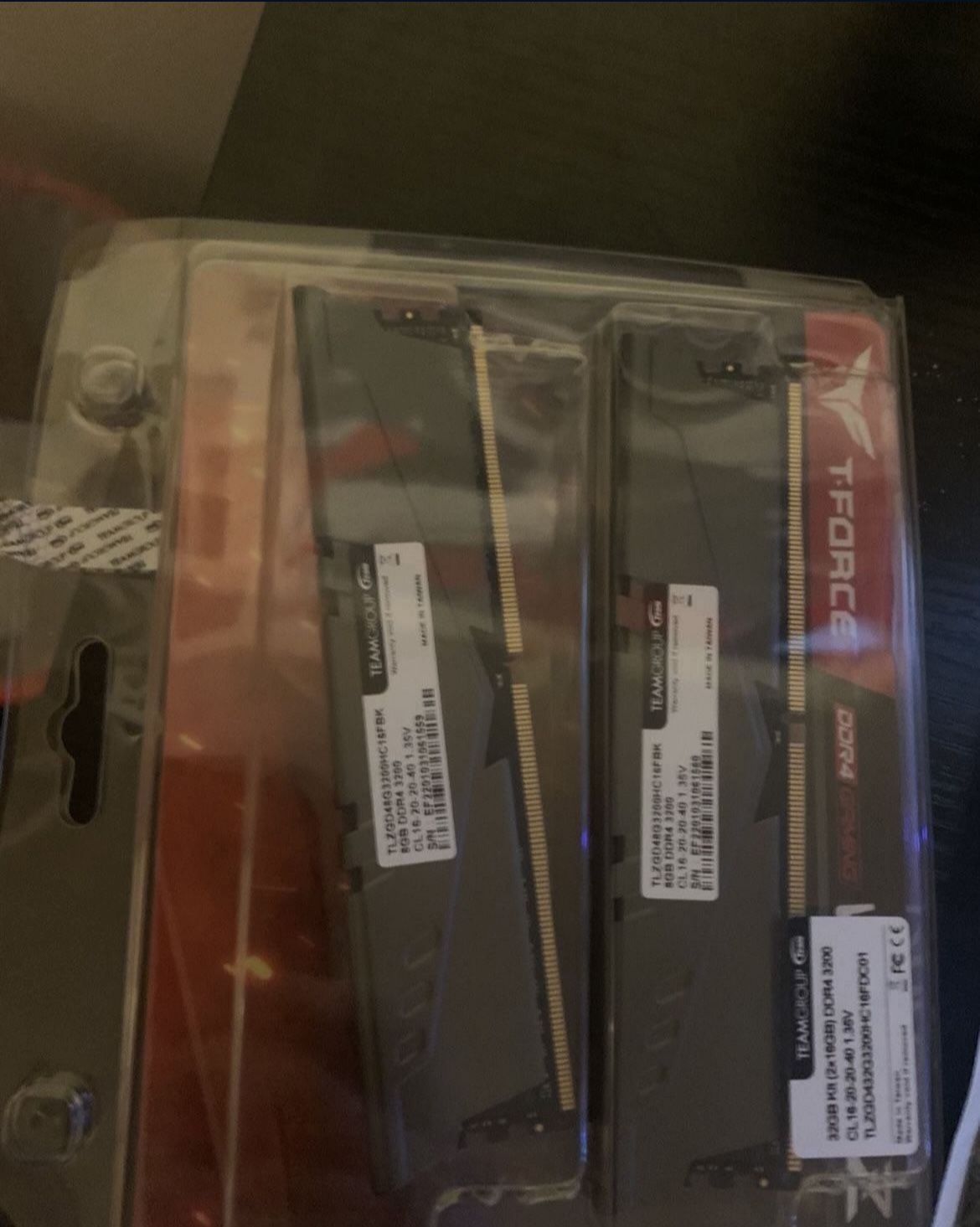 Team Group T-Force 16gm Ram