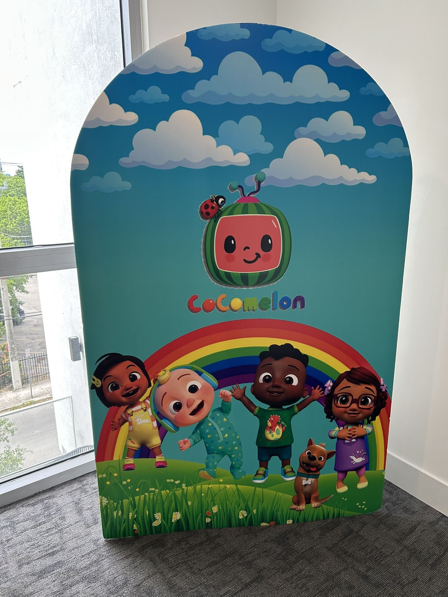 Cocomelon Foam Arch Backdrop