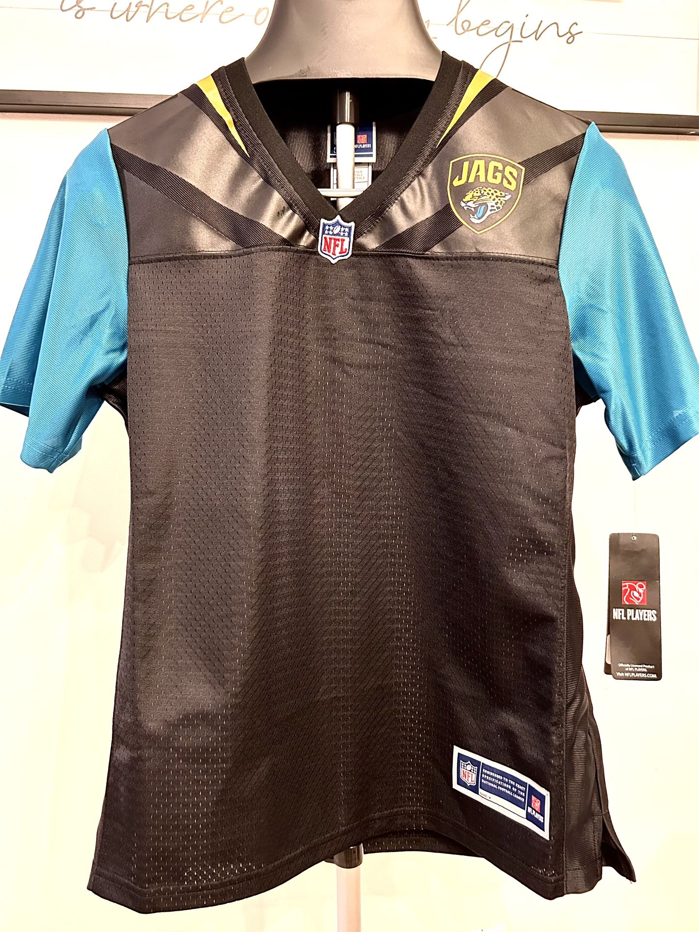 NWT Jacksonville Jaguars Jersey Blank Women Size Small NFL Pro Line Football