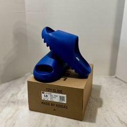 Adidas Yeezy Slide Size 10 Azure Brand New In Box 