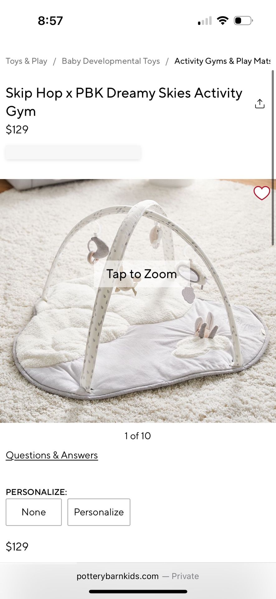 Baby Play Gym