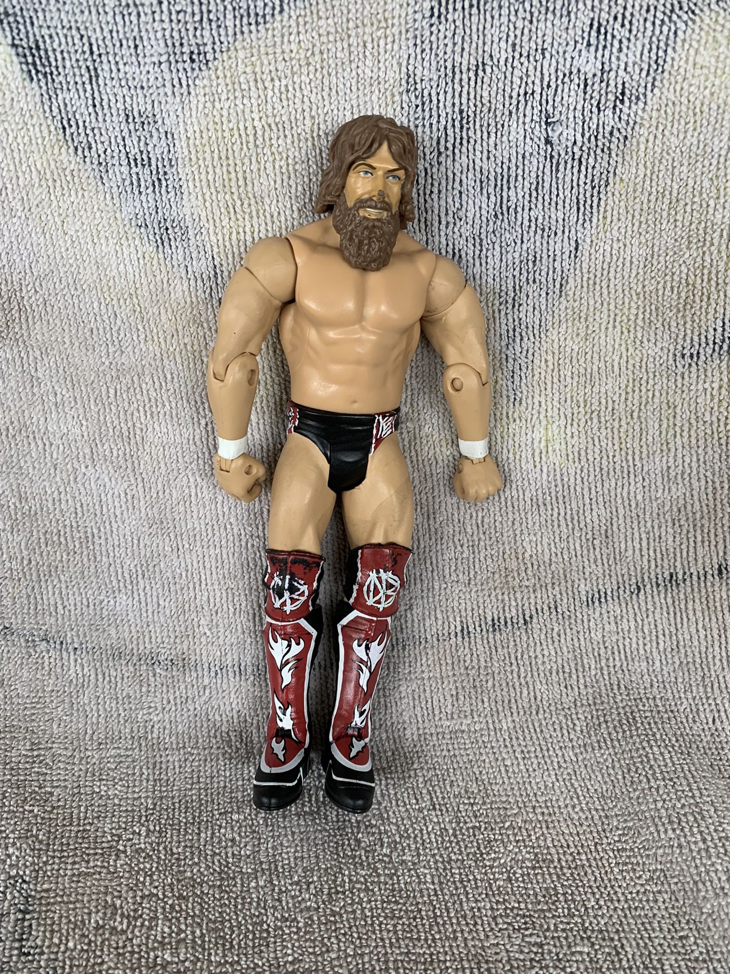 2012 Mattel WWE Daniel Bryan 6.5" Action Figure Flames Wrestling Gear