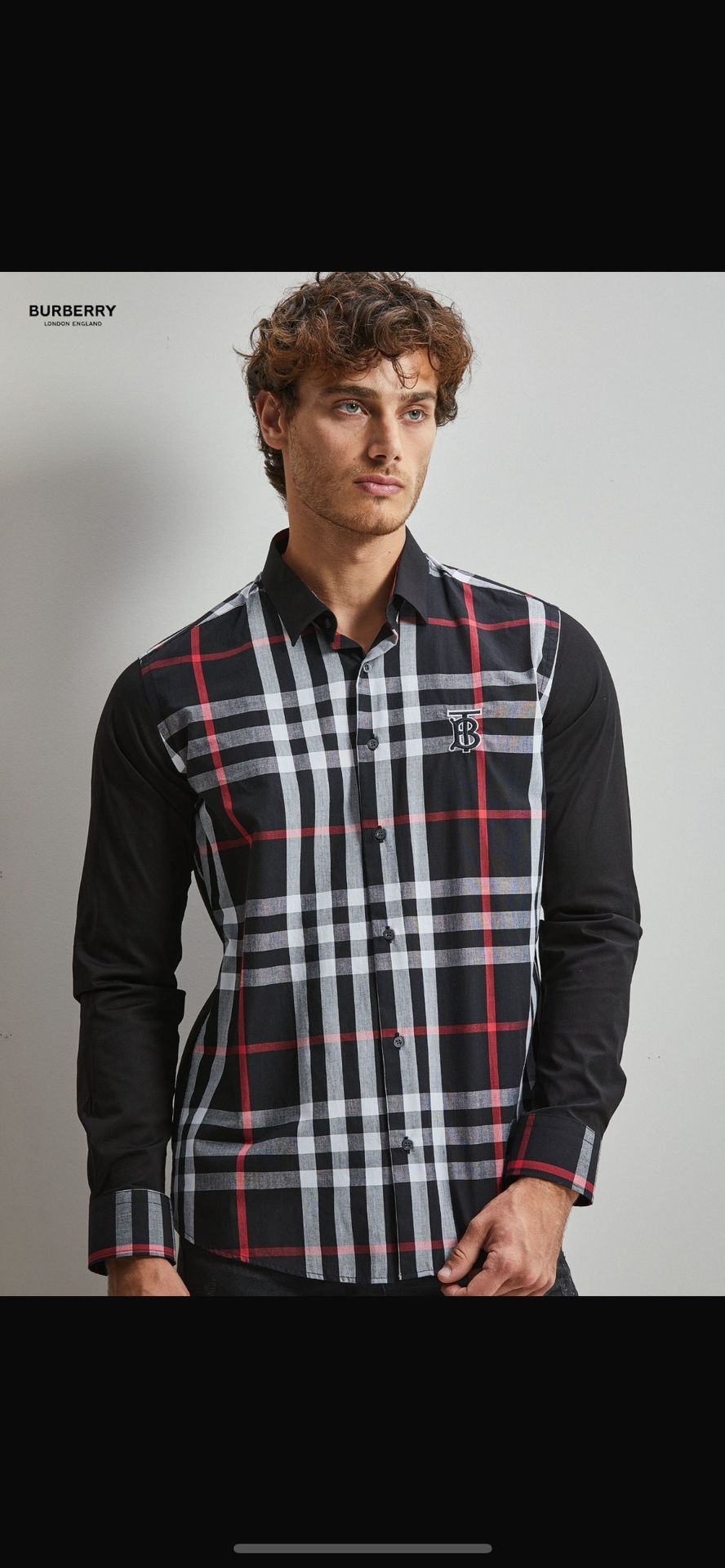 B.urberry Dress Shirt. Size Small Medium And Large  . 5 For $299