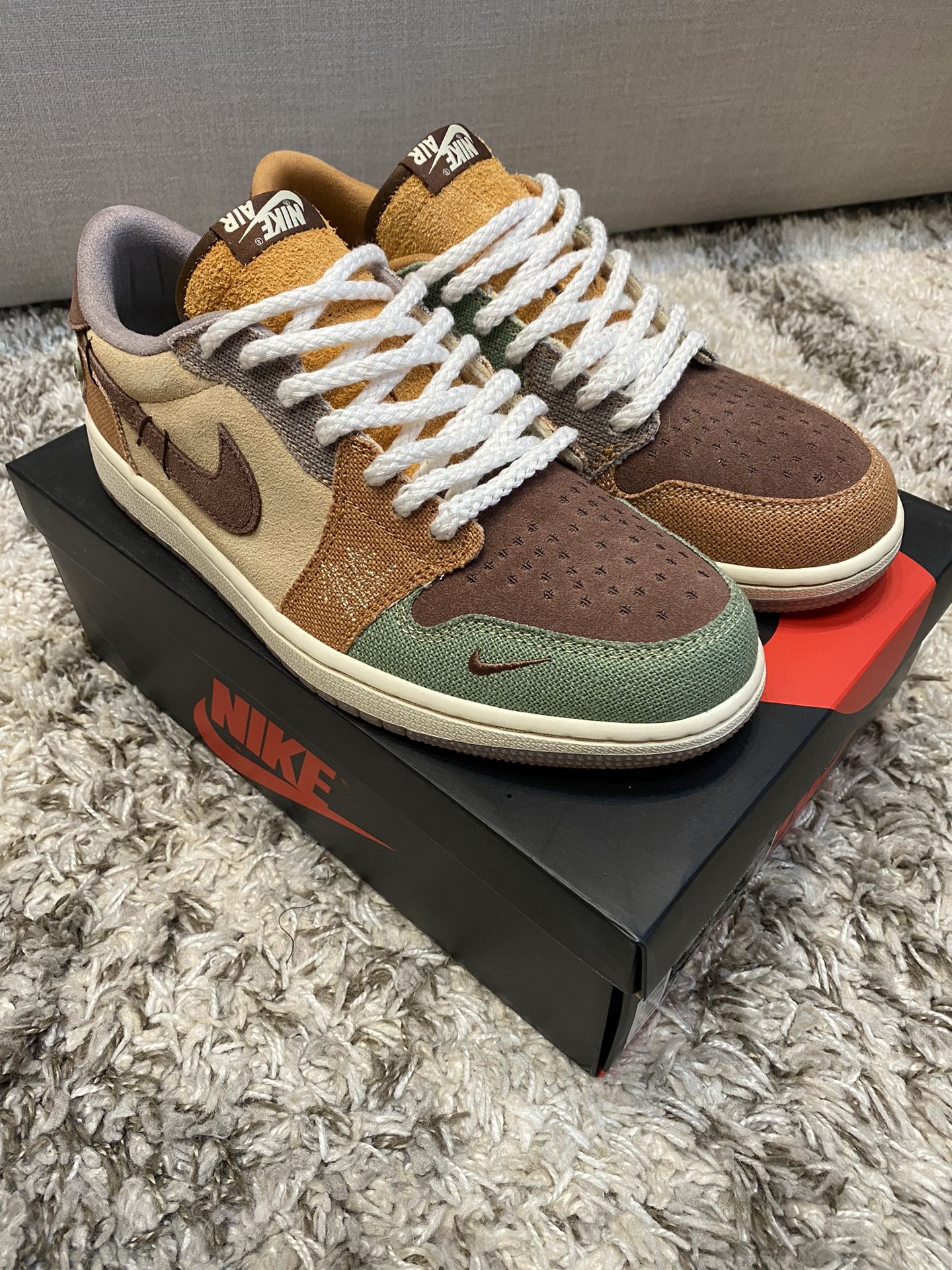 Jordan Low OG Zion Williamson Voodoo Size