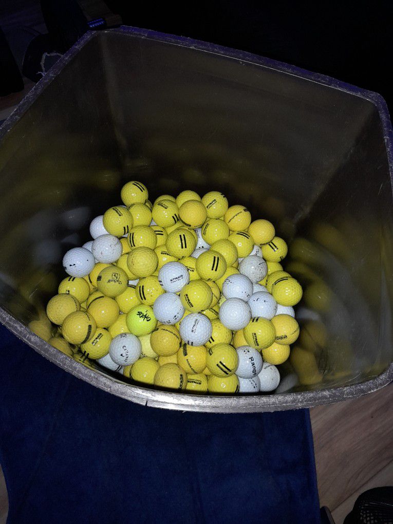 120 used golf balls