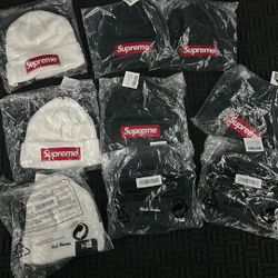 Gray Supreme Beanie