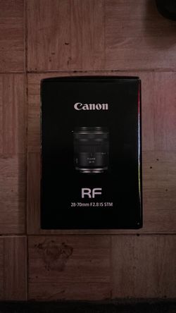 Canon rf lens