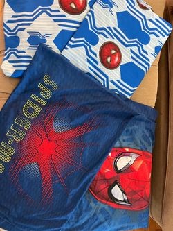 Full Sz Spider-Man Sheet set