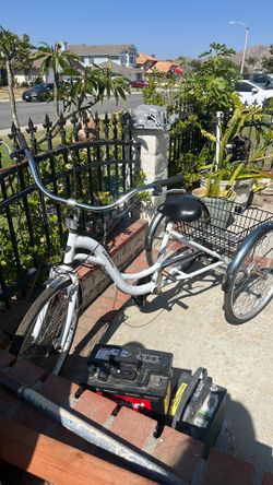 Used white Tricycle