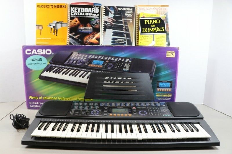 Casio, piano, keyboard, ctk-611