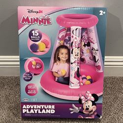 NEW Disney Minnie Mouse Adventure Playland. Box opened, but item never used!