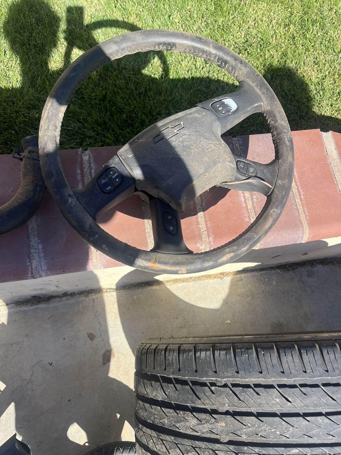 Steering Wheel With Airbag Front Catalytic Converter - 1(contact info removed) Chevrolet