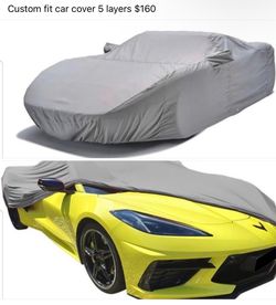 Custom fit car cover 5 layers