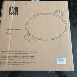 14” Cast Iron Pizza Pan - NWT