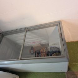 Deep Freezer - Open Windows, Old Ice Cream Case