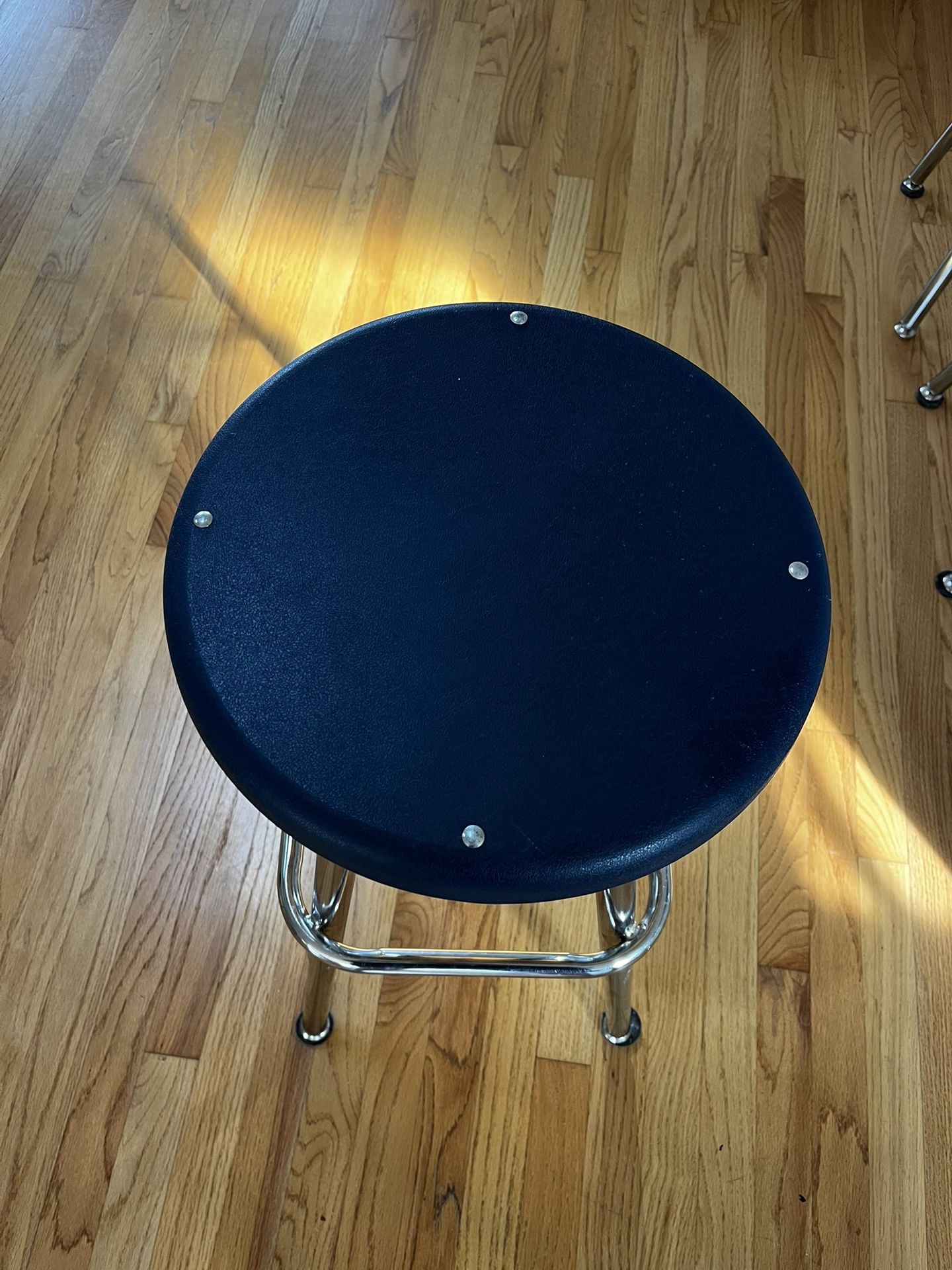 Adjustable Blue Stools (4 available)
