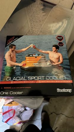 Floating ice chest