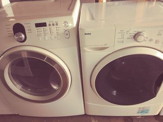 Front load washer dryer