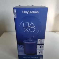 Playstation Neon Lamp + Bulb
