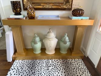 Extra long console/hallway/entry table