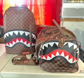 backpack/duffel bag Sprayground Sharks in Paris : backpack/duffel bag