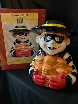 VTG 90s Hamburgler McDonalds Cookie Jar