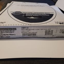 Kohler Broadwood Quiet-Close Elongated Toilet Seat in White