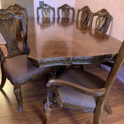 Dining Table With 6 Chairs