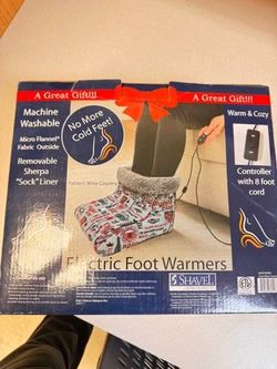 Shovel Home Micro Flannel Heated Foot-Warmer $30