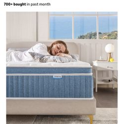 rimensy 12” hybrid mattress - brand new