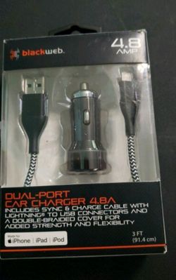 Lightning dual car charger