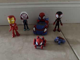 Spider Friends Head Quarters And Friends