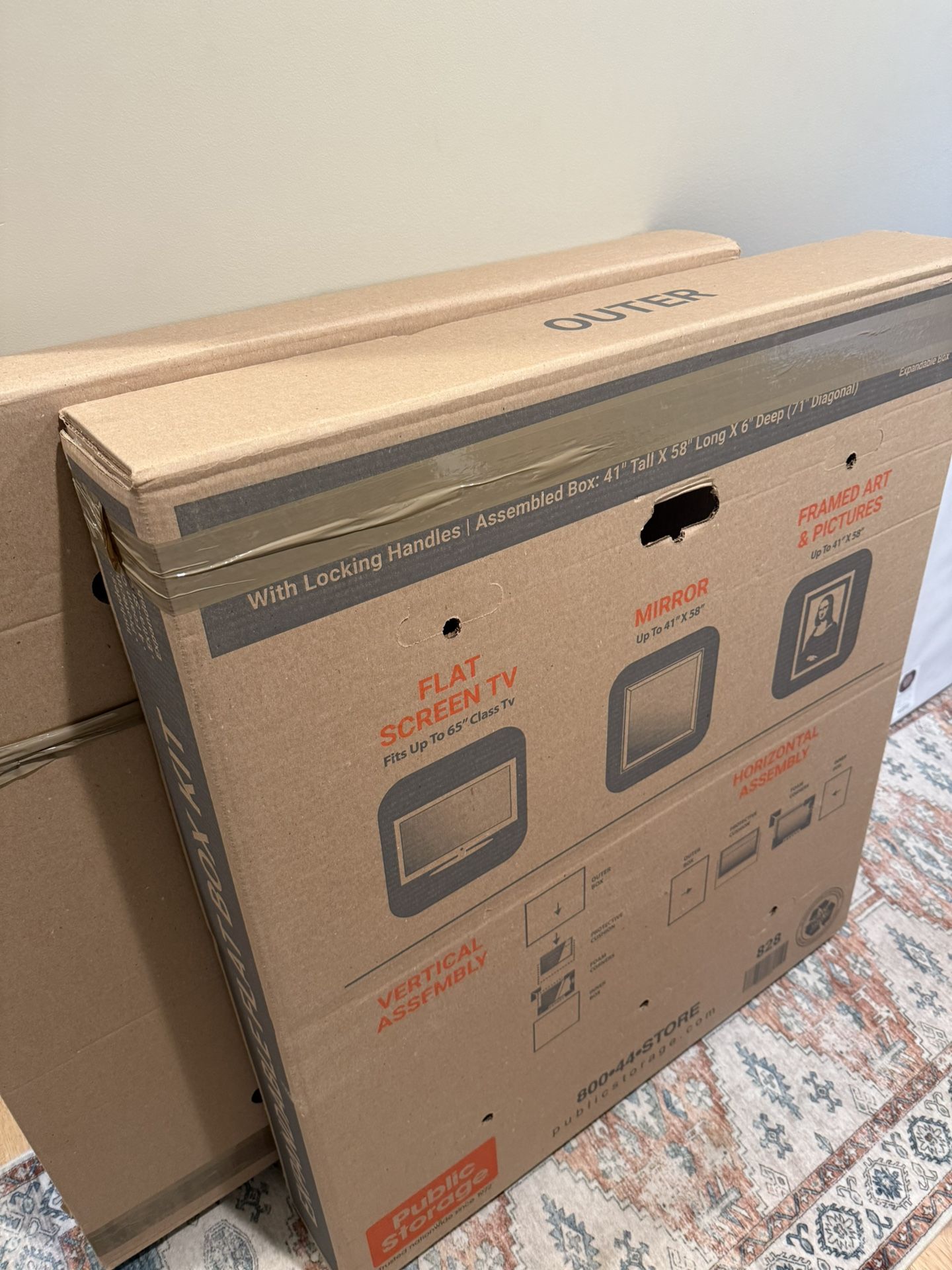 TV Moving Box