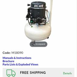 Silentaire Sil-Air 50-24 Air Compressor