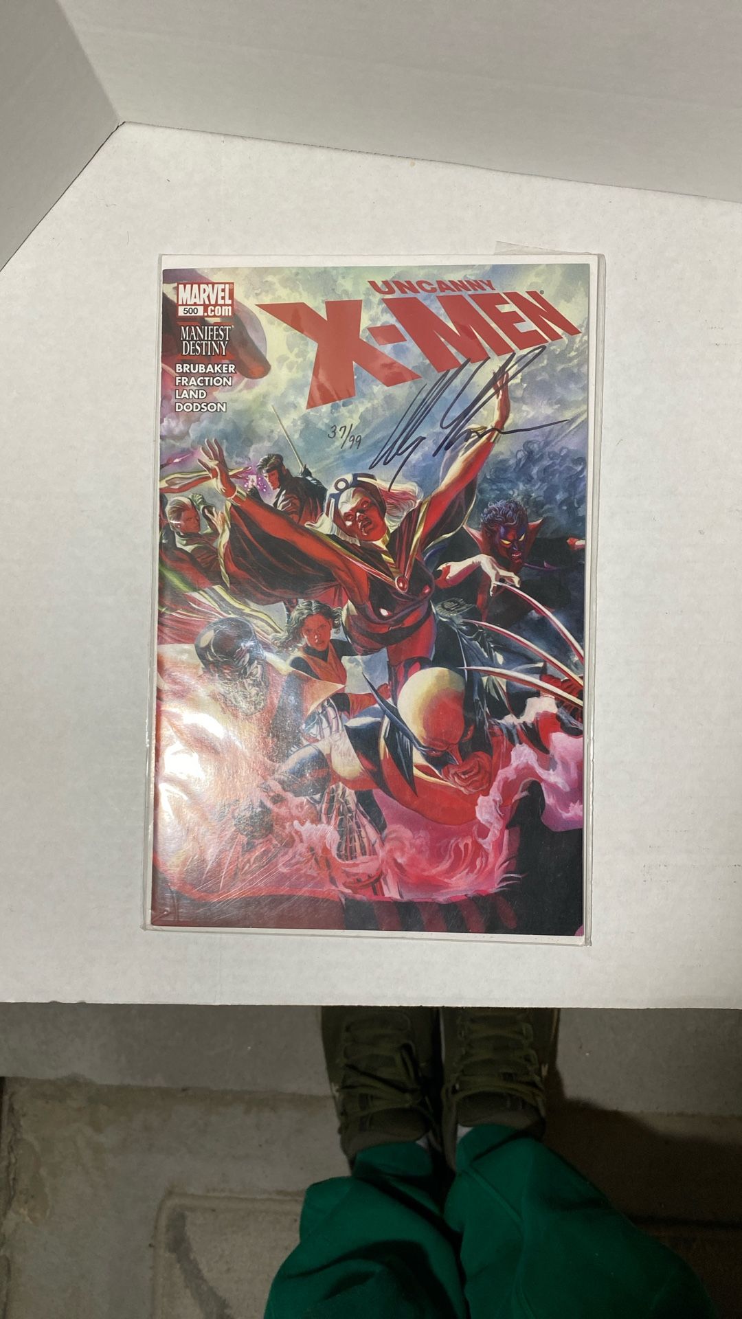 Signed Uncanny X-men 