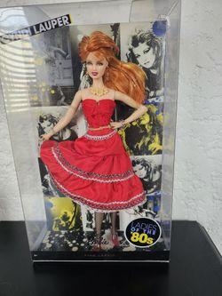 Cyndi Lauper Barbie Pink Label 2010 NIB