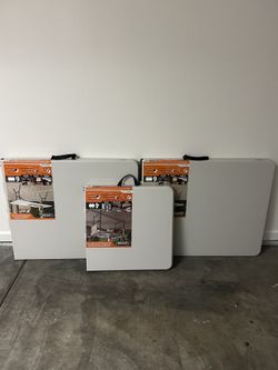 Tables (6ft And 4ft) Brand New