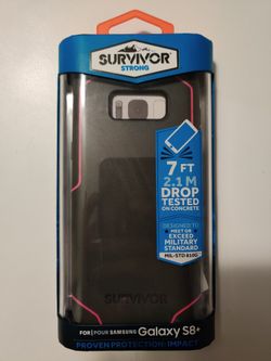 Case For Samsung Galaxy S8+ Plus Black Pink Gray