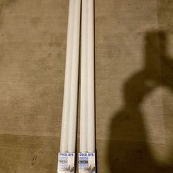Four Brand New 4 Foot Fluorescent Bulbs