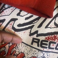 Hellstar Records Path To Paradise Red Hoodie
