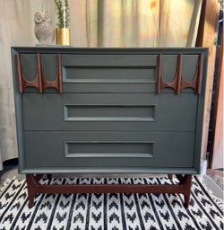 Vintage Kling Dresser / Sideboard – Custom MCM Style