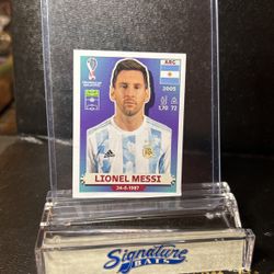 Messi Sticker Rare