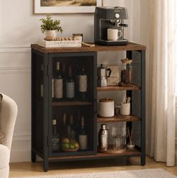 Industrial Bar Cabinet