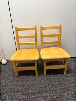 Wooden kids table