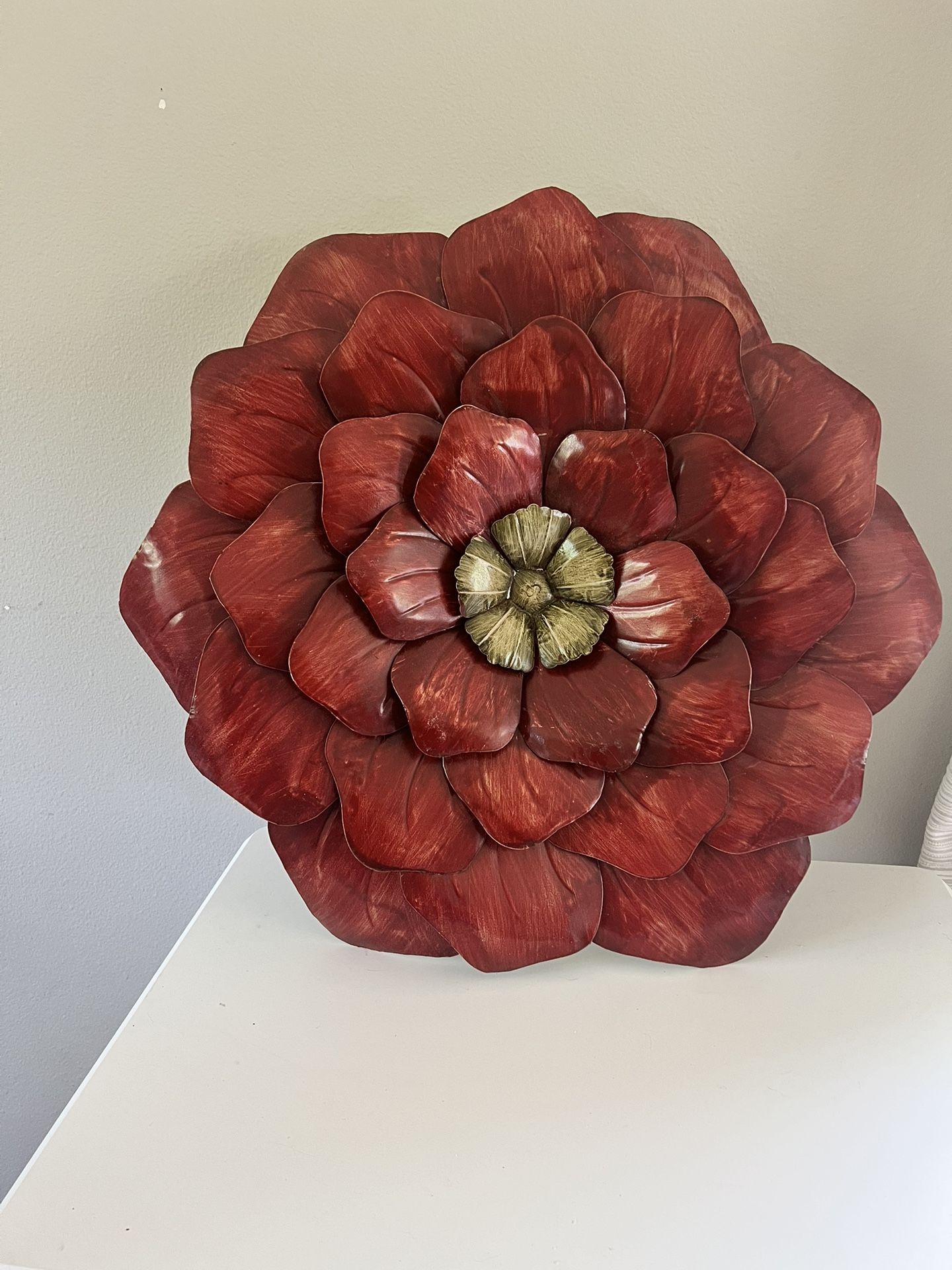 Beautiful Metal Wall rose