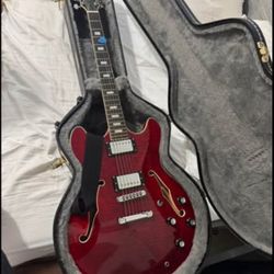 Sire Larry Carlton H7 Semi-hollow Electric Guitar - Cherry Sunburst