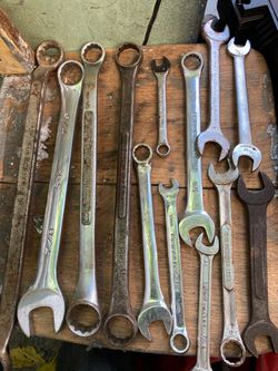 Mixed Combination Wrench Set Lot
