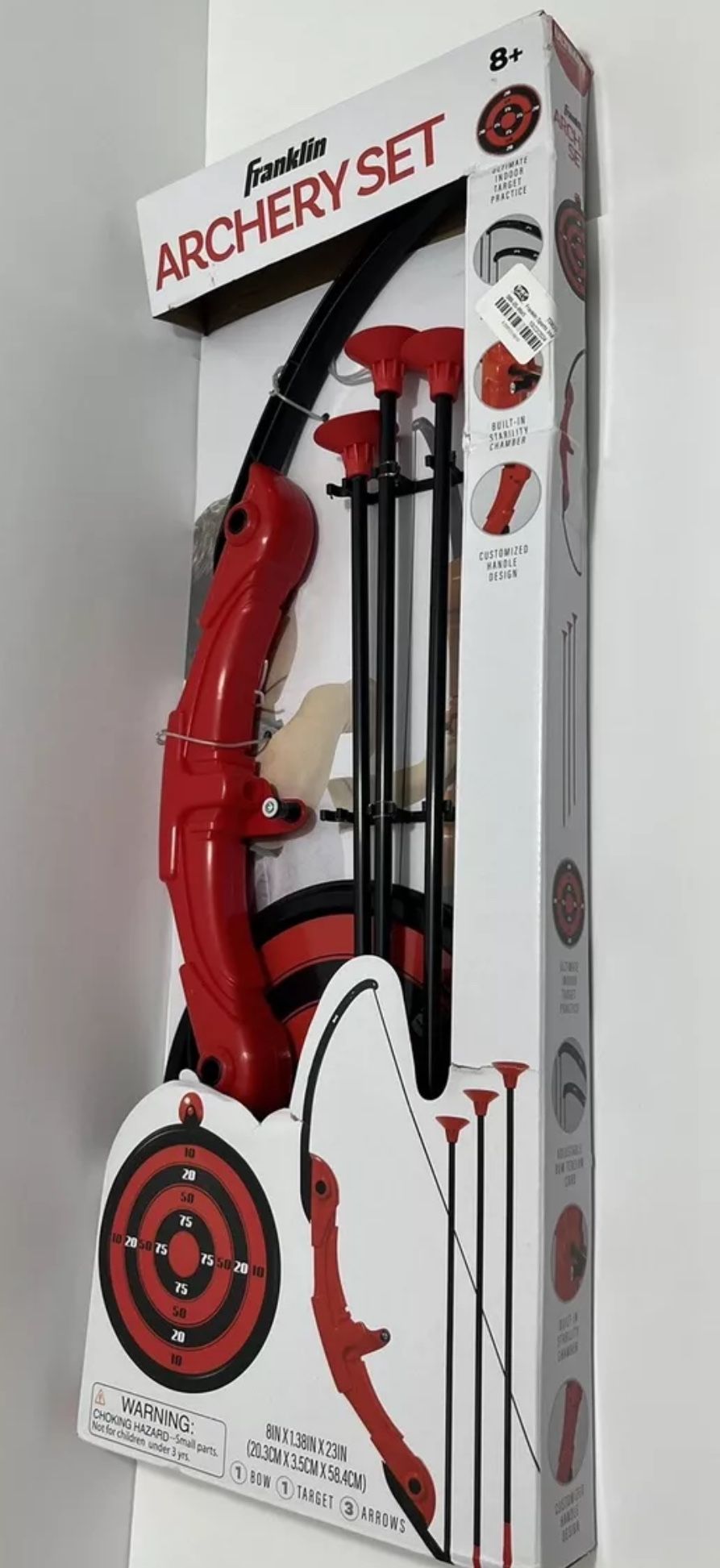 Franklin Red & Black Indoor Archery Target Set